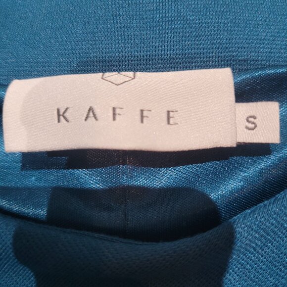 Kaffe Women's India Pencil Dress Size Small Turquoise Business Casual Bodycon - Picture 5 of 12